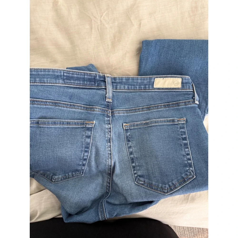 AG Adriano‎ Goldschmied Jodi Crop High Rise Slim Flare Jeans 28